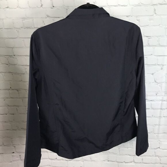 Cutter & Buck WeatherTec Mesh lined Windbreaker EUC size Medium Navy Blue Golf - Picture 4 of 4